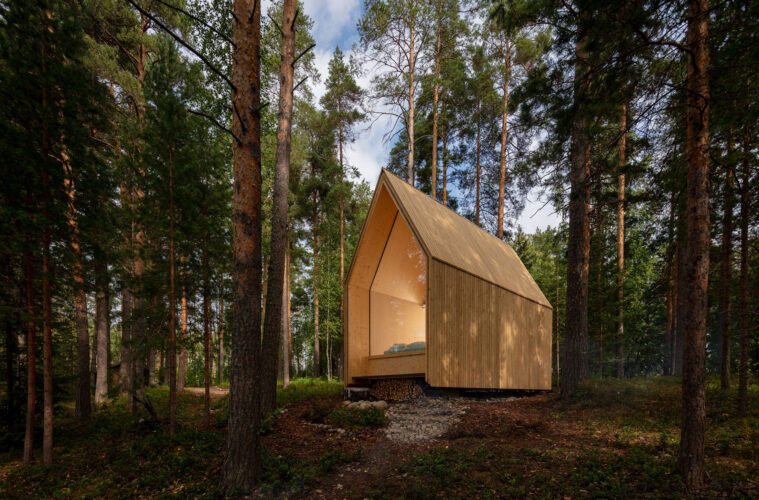 domek w fińskim lesie whitemad3