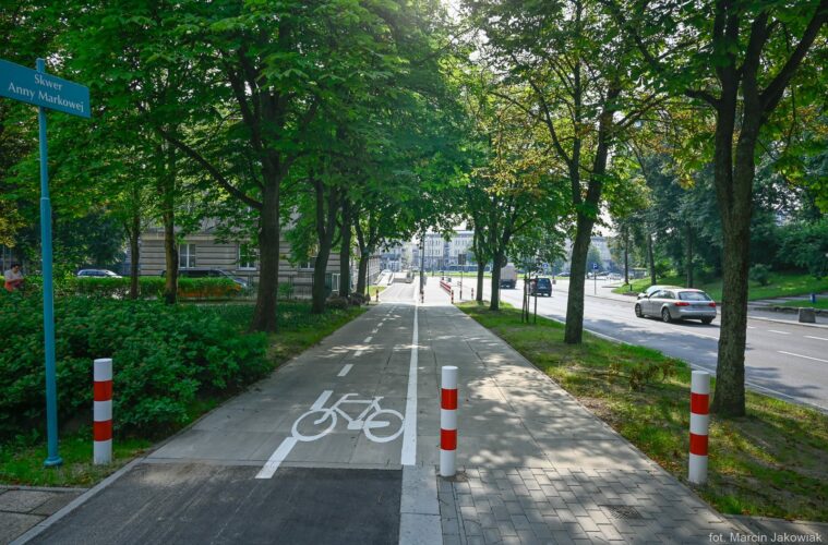 Podwieszana ścieżka rowerowa w Białymstoku