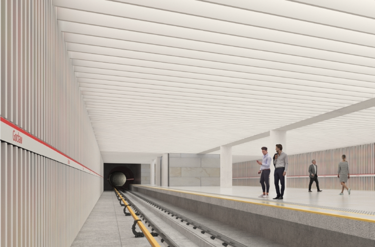III linia metra w Warszawie w fazie projektowania. Wiemy gdzie powstaną pierwsze stacje M3!