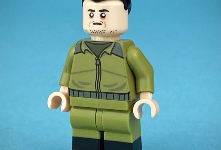 Wołodymyr Zełensky z LEGO