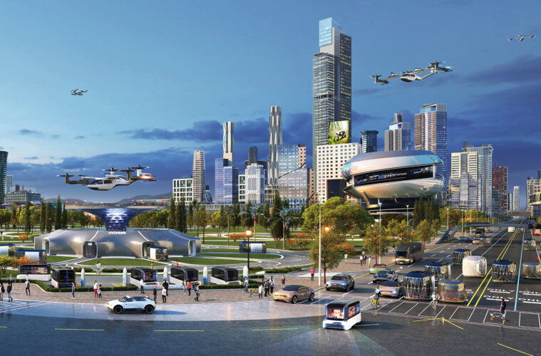 Wizja miasta przyszłości według Hyundai