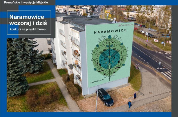 Nowy mural na Naramowicach