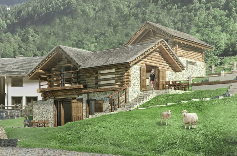 Rewitalizacja alpejskich chatek w Szwajcarii