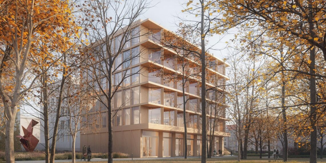 Nowy budynek ASP we Wrocławiu autorstwa Projekt Praga