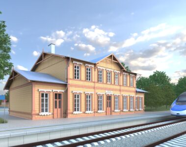 XIX-wieczny dworzec w Gąsocinie zmieni swoje oblicze_PKP S.A.