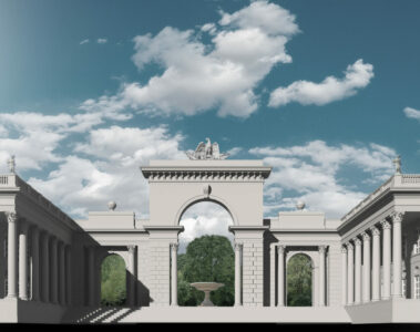 projekt przebudowy Pałacu Saskiego