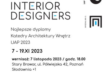 Konkurs „Young Interior Designers” – Najlepsze dyplomy Katedry Architektury Wnętrz 2023