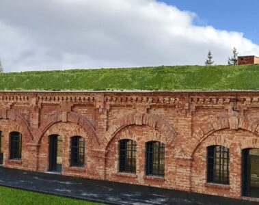 Fort 8 w Warszawie: wizualizacja zielonego dachu