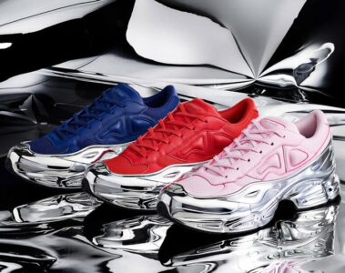 raf-simons-chrome-covered-ozweego-sneaker-adidas-designboom-2