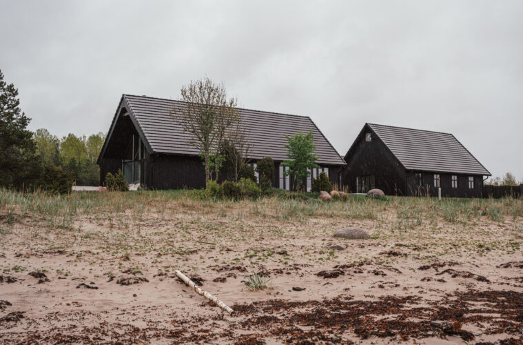 Dom na estońskiej plaży