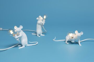 Lampy z kolekcji Mouse Seletti