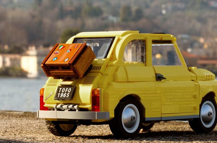 Fiat z klocków LEGO