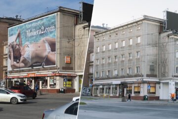 gdańsk reklamy przed i po 3