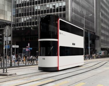 nowoczesny tramwaj