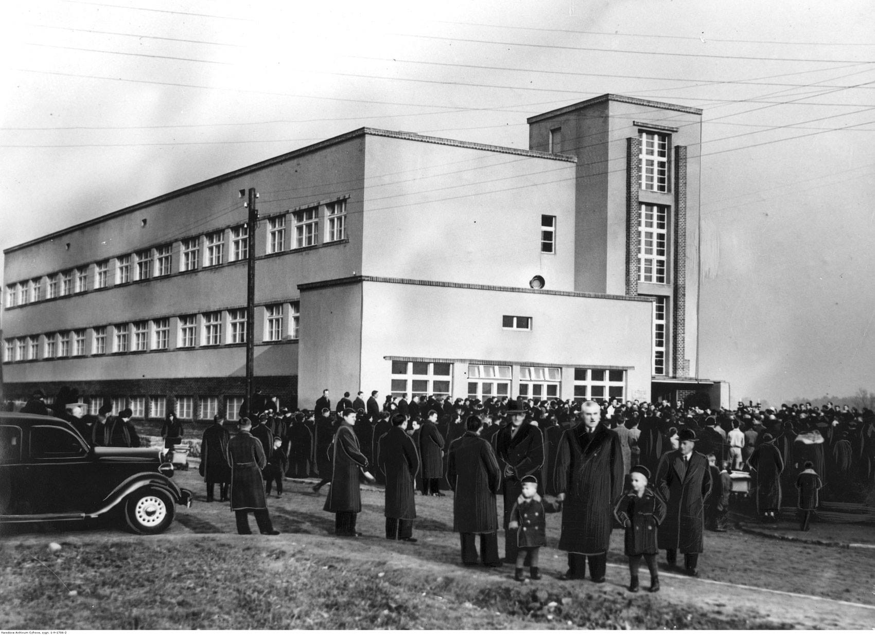 Remont przedwojennej szkoły w Poznaniu