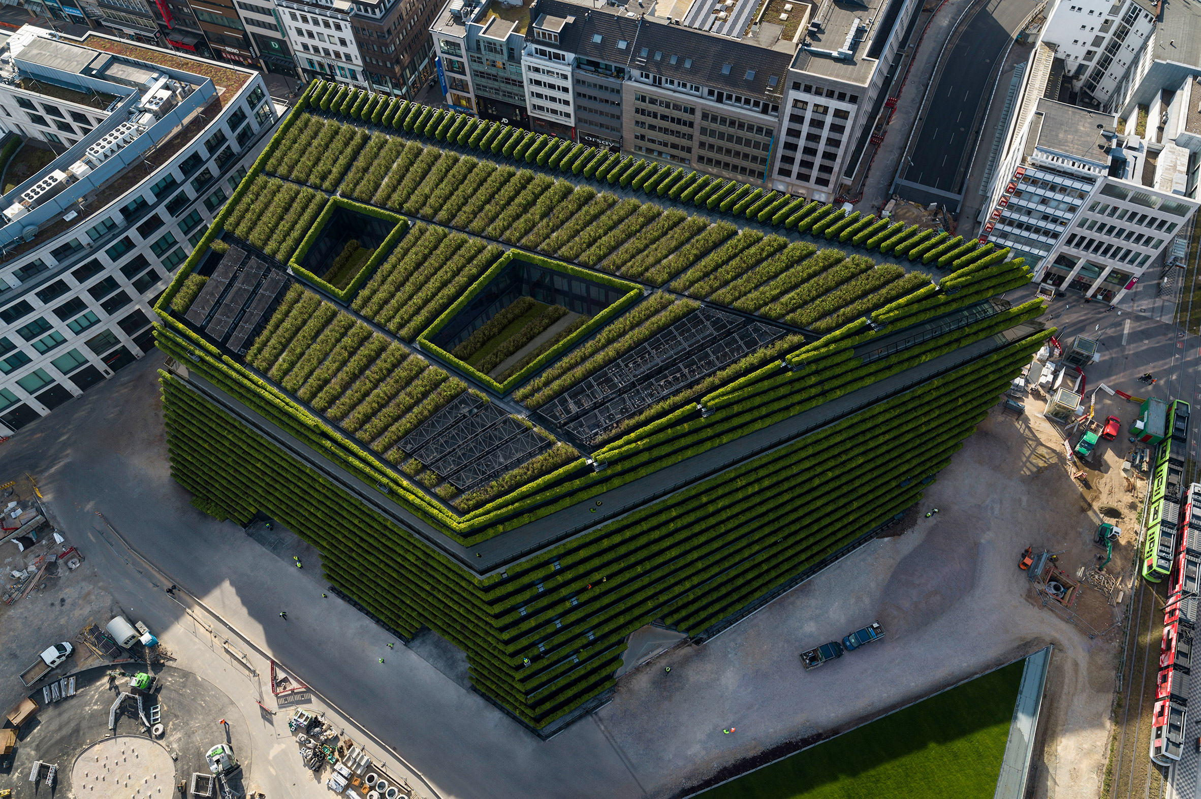 Największa zielona fasada w Europie