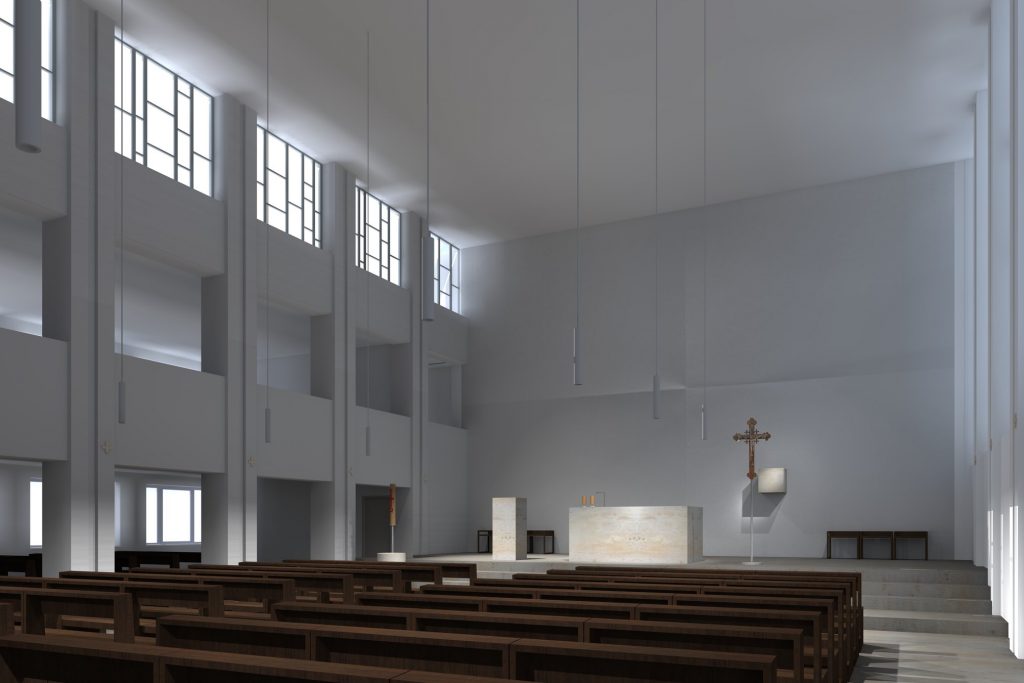 przebudowy kościoła