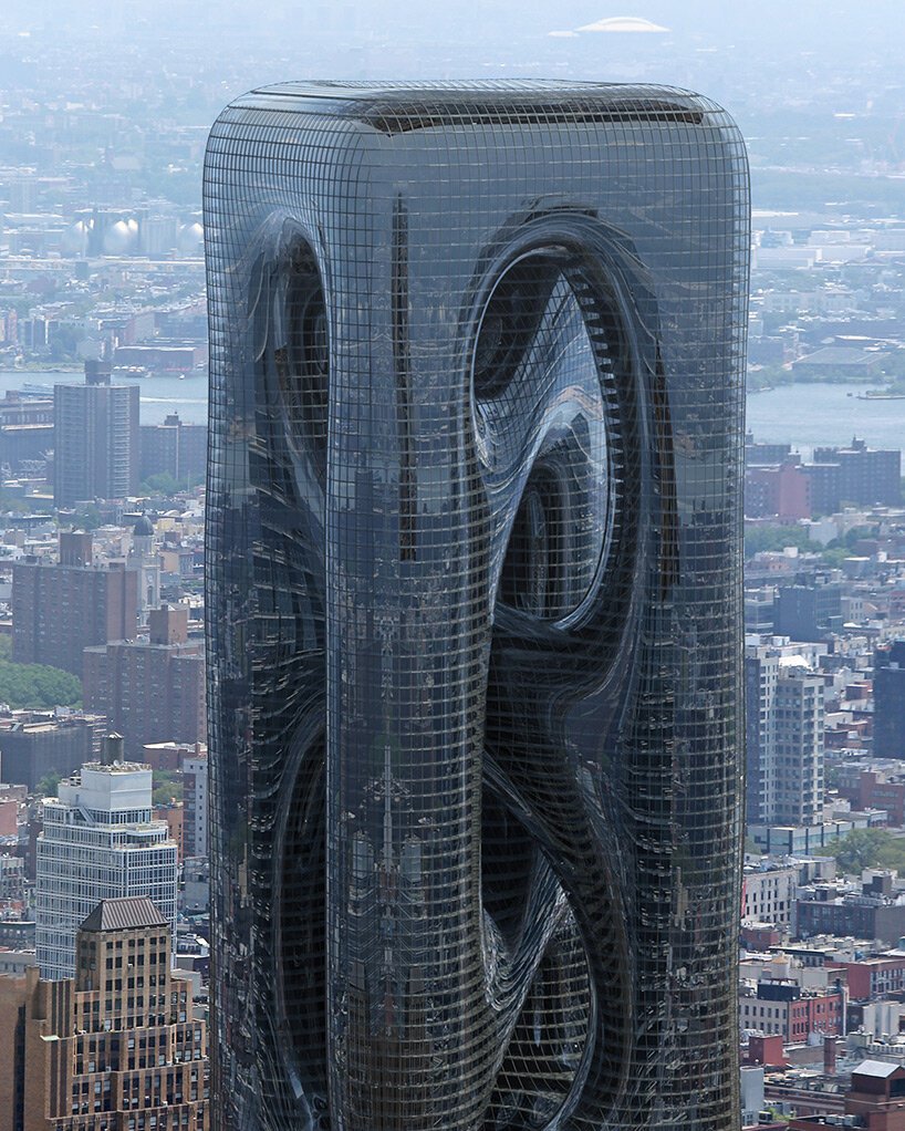 Amorficzny wieżowiec w Nowym Jorku