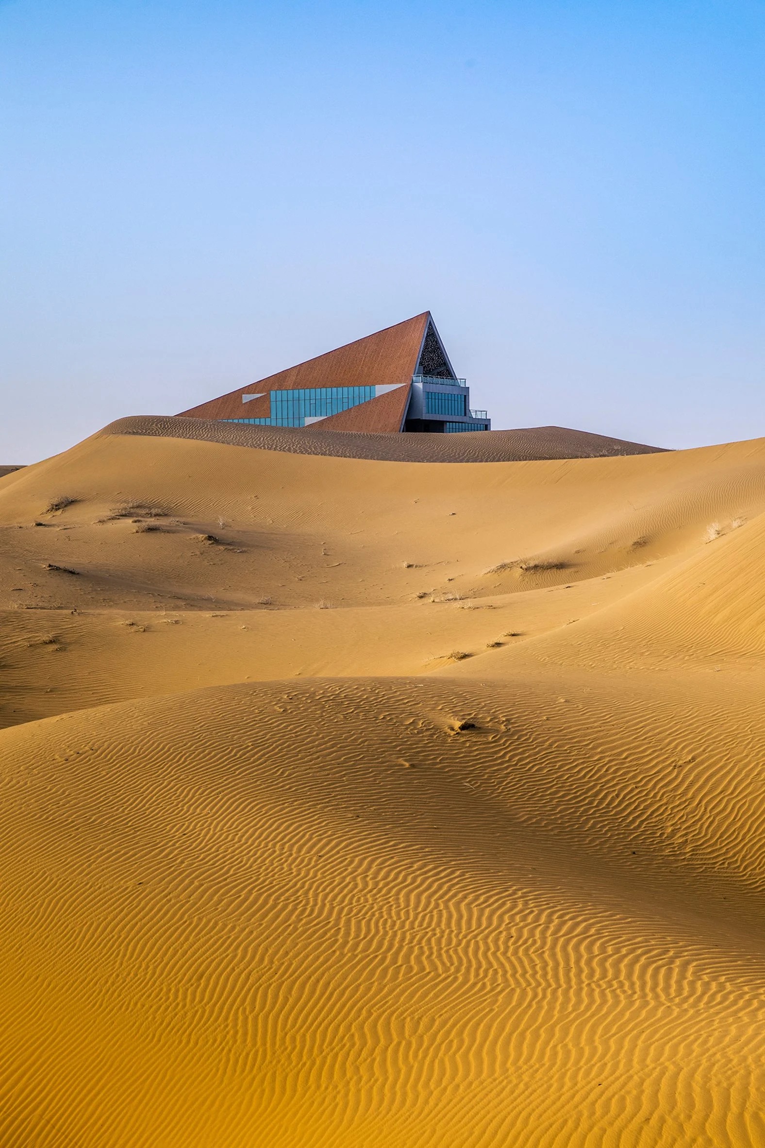Ośrodek kempingowy na pustyni