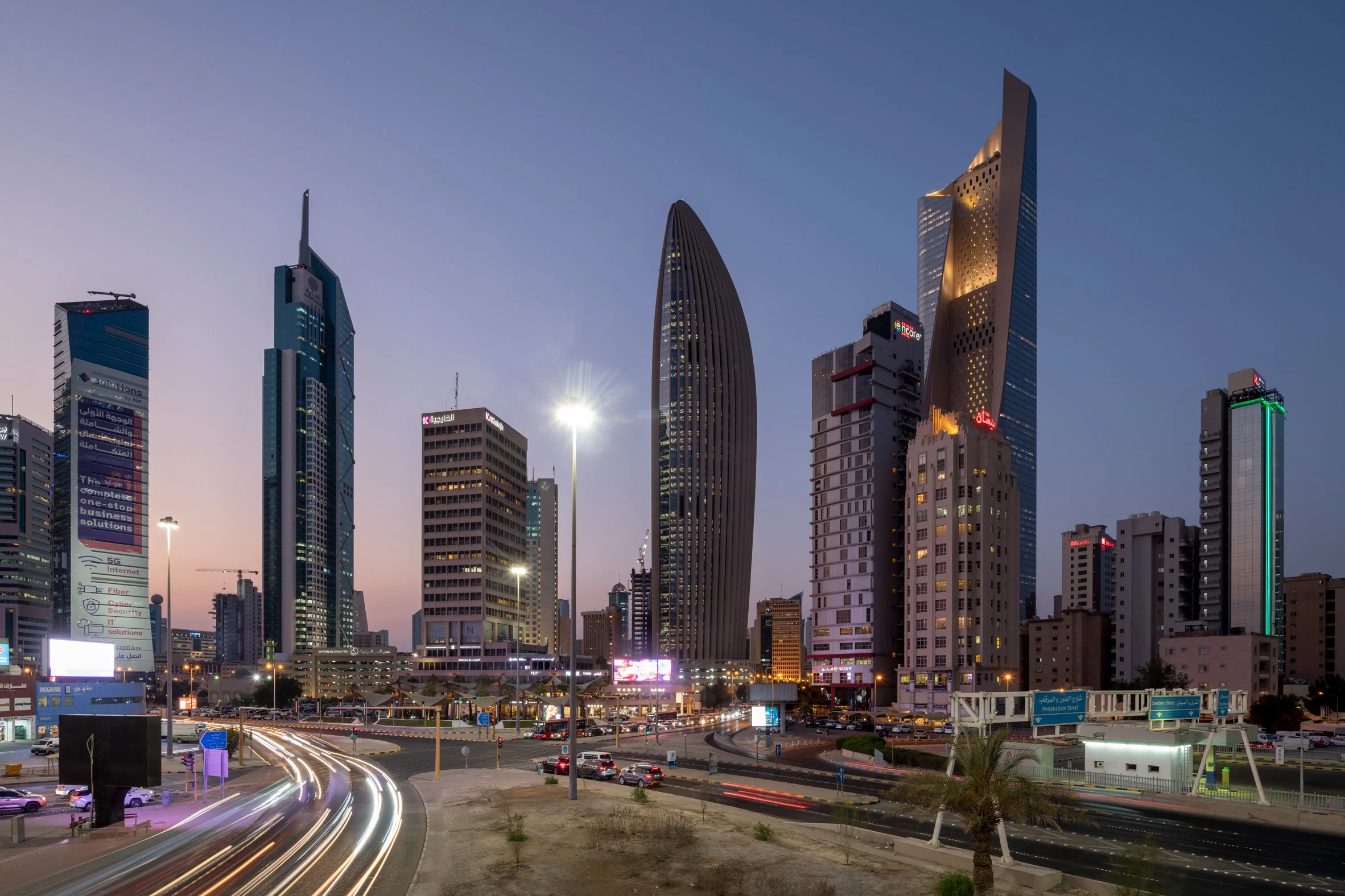 Nowy wieżowiec w Kuwejcie