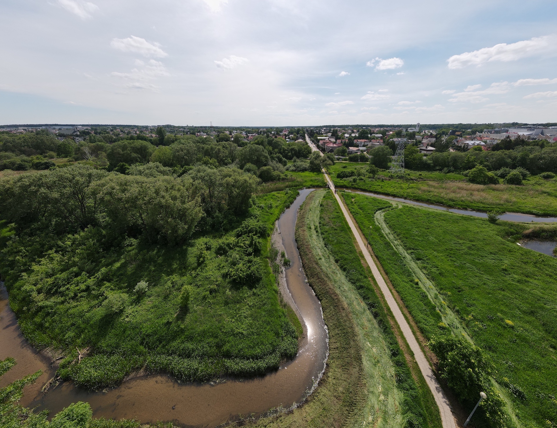 Renaturyzacja koryta rzeki Białej w Białymstoku