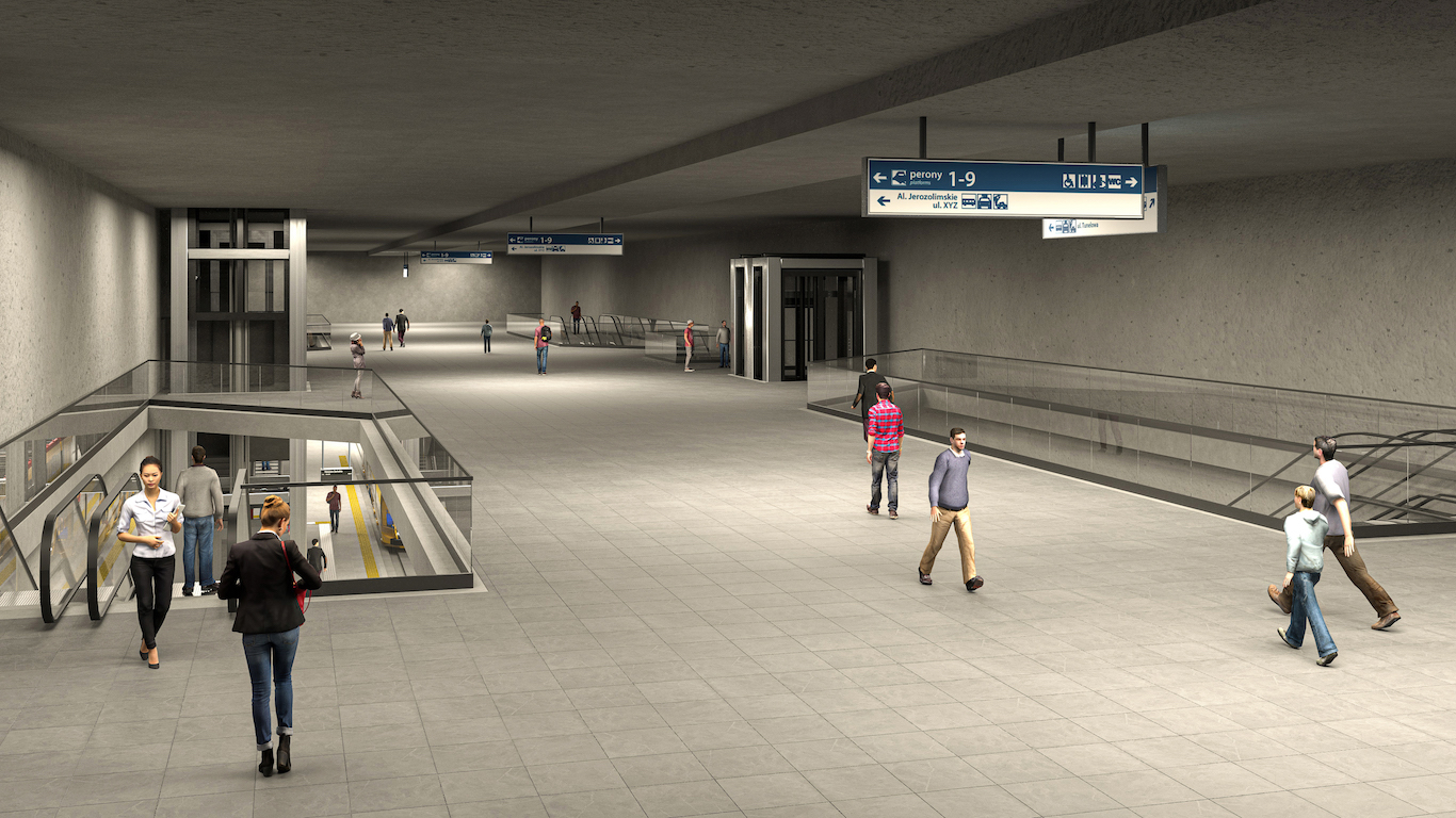 Pierwszy podziemny tramwaj w Warszawie - tak będzie wyglądać podziemna stacja