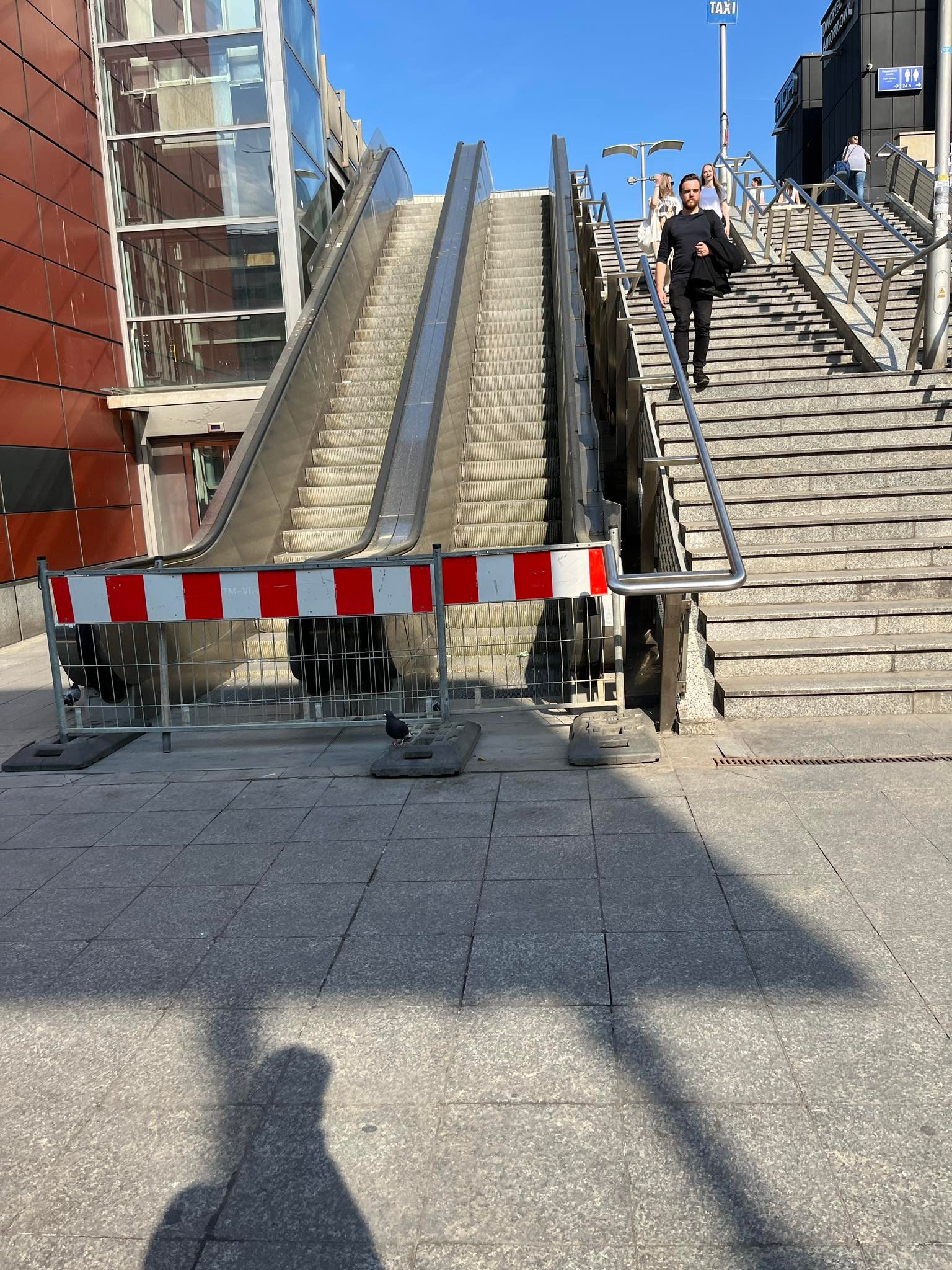 Nieruchome schody w Krakowie