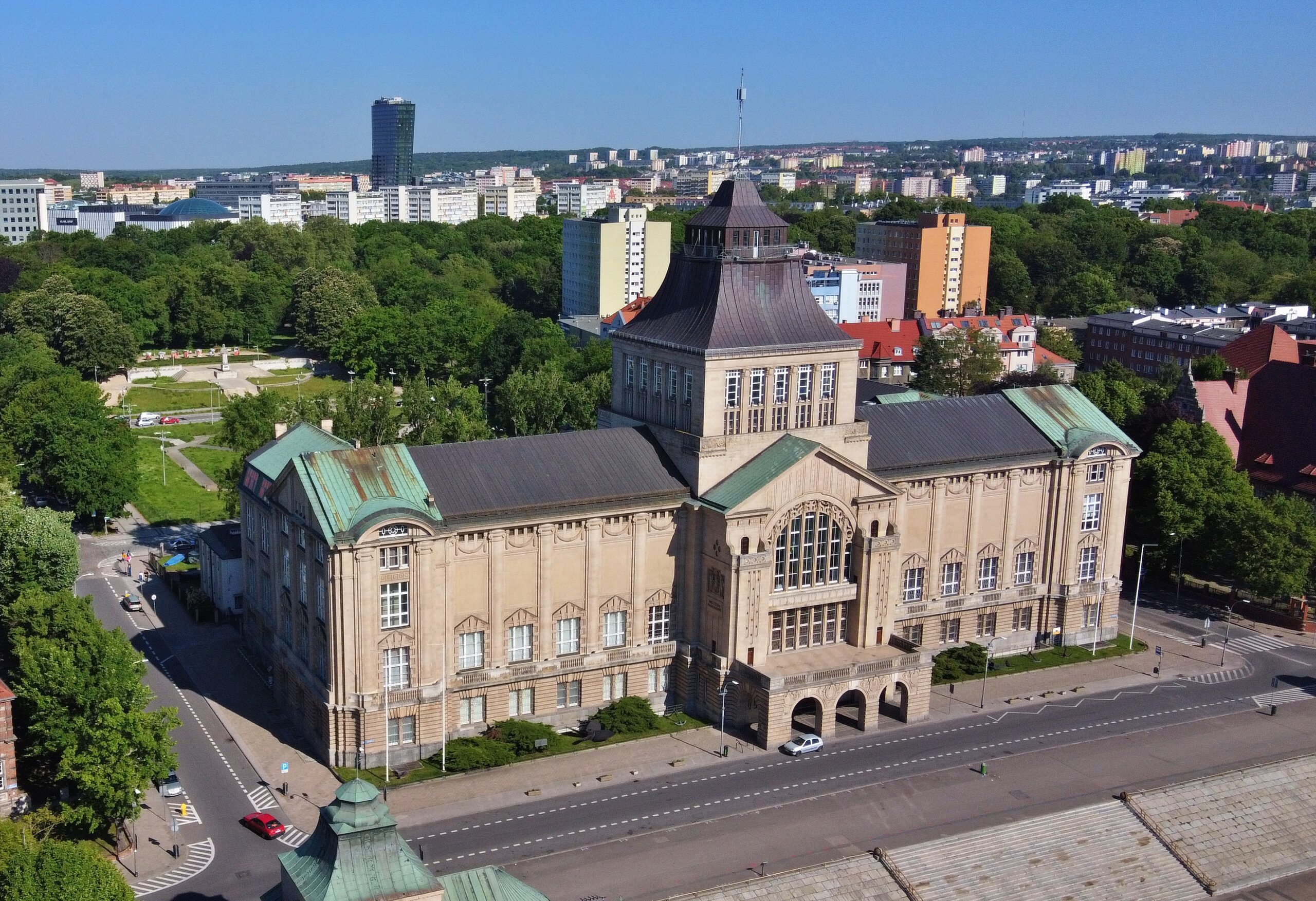 Gmach Muzeum Narodowego w Szczecinie