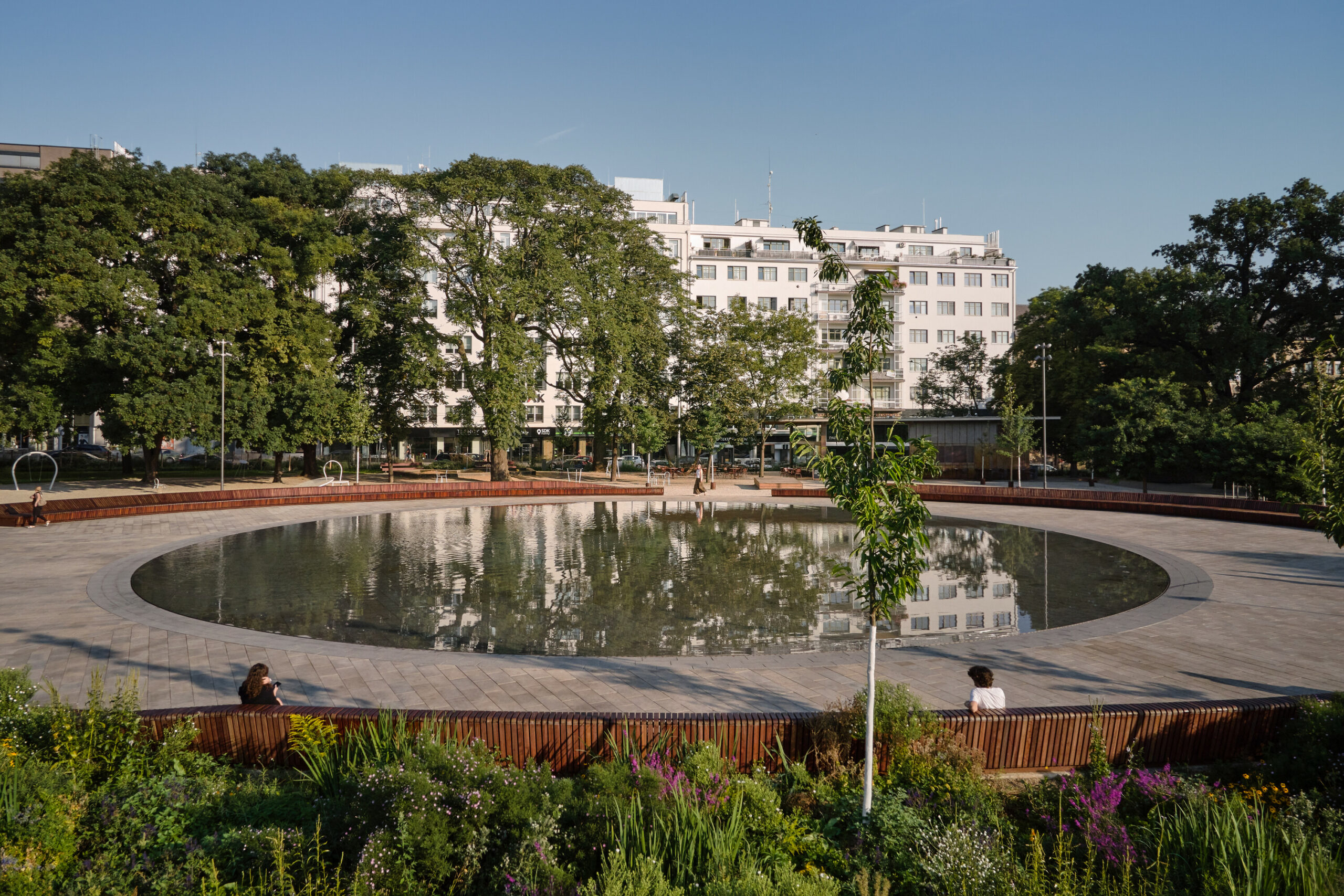 Park na placu Morawskim